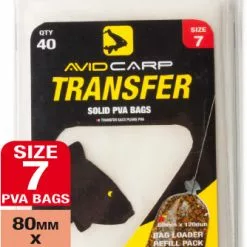 Avid Carp Transfer Solid PVA Bags -Fishing Rod Shop 1300820540 size7