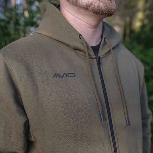 Avid Carp Distortion Zip Hoodie 2 Avid Carp Distortion Zip Hoodie - Image 2