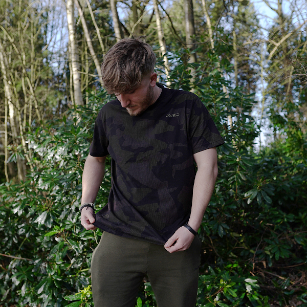 Avid Carp Distortion Camo T-Shirt 1 Avid Carp Distortion Camo T-Shirt