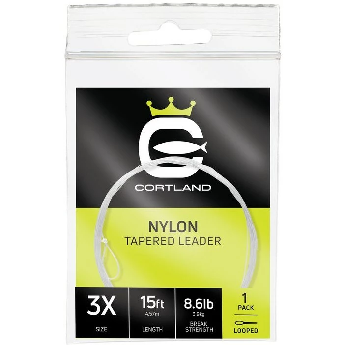 Cortland Nylon Tapered Leaders 1 Cortland Nylon Tapered Leaders