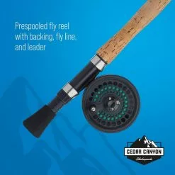 Shakespeare Cedar Canyon Premier Fly Combo 9ft WF-7 5 Shakespeare Cedar Canyon Premier Fly Combo 9ft WF-7 -Fishing Rod Shop dlysxefo638006466382772658