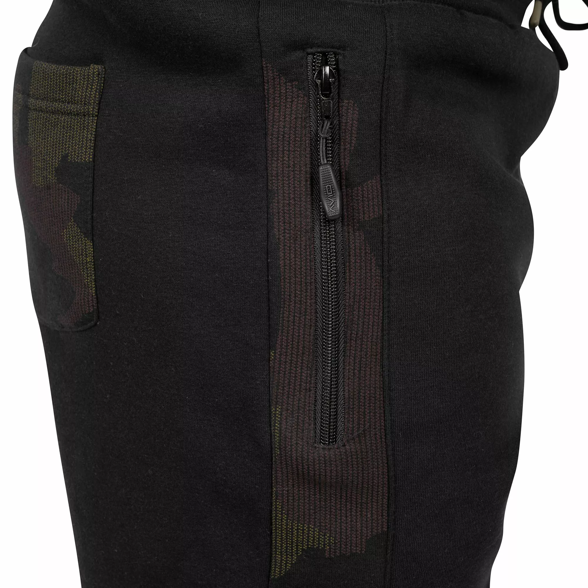Avid Carp Distortion Black Jogger Shorts 5 Avid Carp Distortion Black Jogger Shorts - Image 5