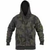 Avid Carp Distortion Camo Zip Hoodie