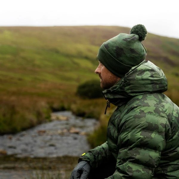 Ridge Monkey APEarel Bobble Beanie Hat Camo 2 Ridge Monkey APEarel Bobble Beanie Hat Camo - Image 2