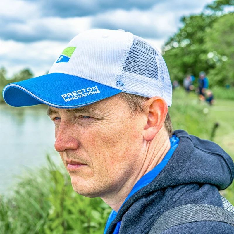 Preston Innovations White Mesh Cap 1 Preston Innovations White Mesh Cap