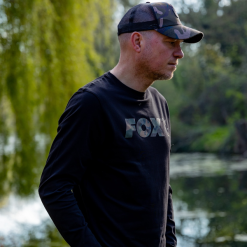 Fox Long Sleeve Black/Camo T-Shirt -Fishing Rod Shop mmvea5dw637559790909301565