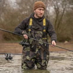 Avid Carp 420D Camo Chest Waders