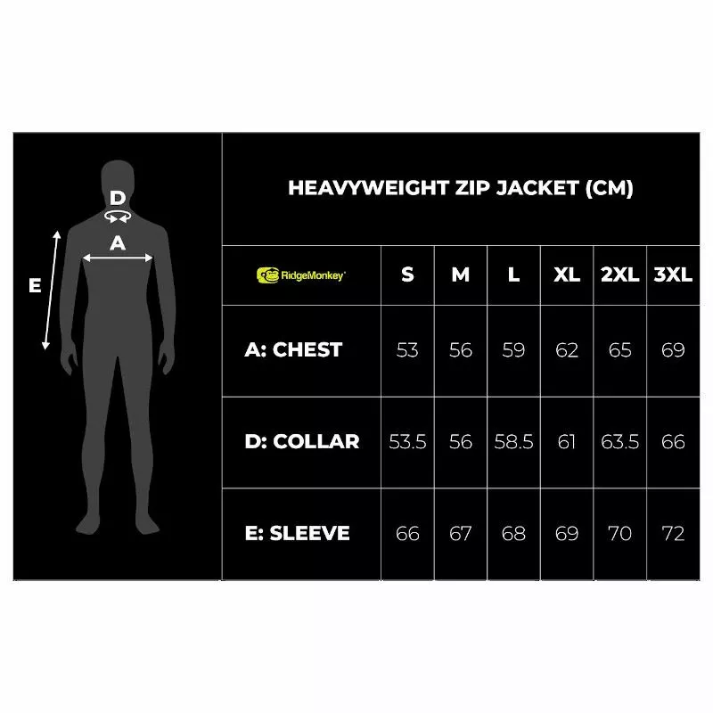 Ridge Monkey APEarel Heavyweight Zip Jacket Green 8 Ridge Monkey APEarel Heavyweight Zip Jacket Green - Image 8