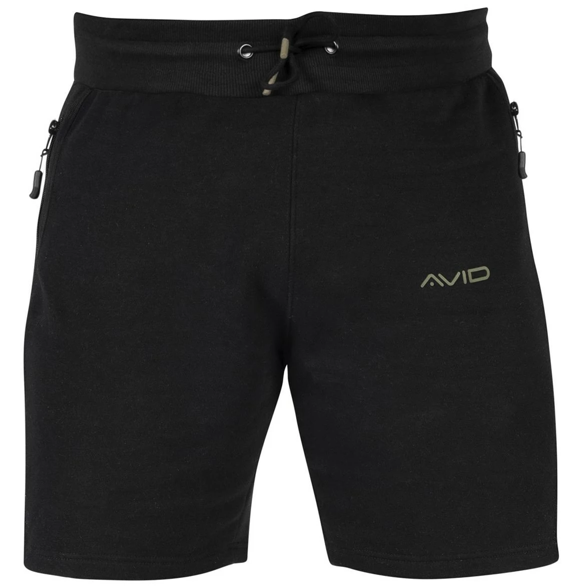 Avid Carp Distortion Black Jogger Shorts 1 Avid Carp Distortion Black Jogger Shorts
