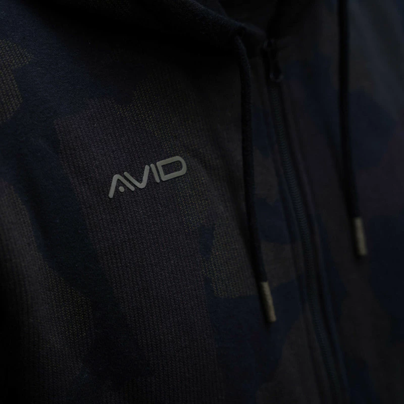 Avid Carp Distortion Camo Zip Hoodie 3 Avid Carp Distortion Camo Zip Hoodie - Image 3