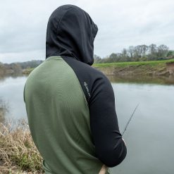 Korum Hooded Dri-Active Long Sleeve T-Shirts -Fishing Rod Shop tmpswxlx637569325436201002