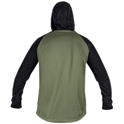 Korum Hooded Dri-Active Long Sleeve T-Shirts -Fishing Rod Shop vcsifypd637569325436201002