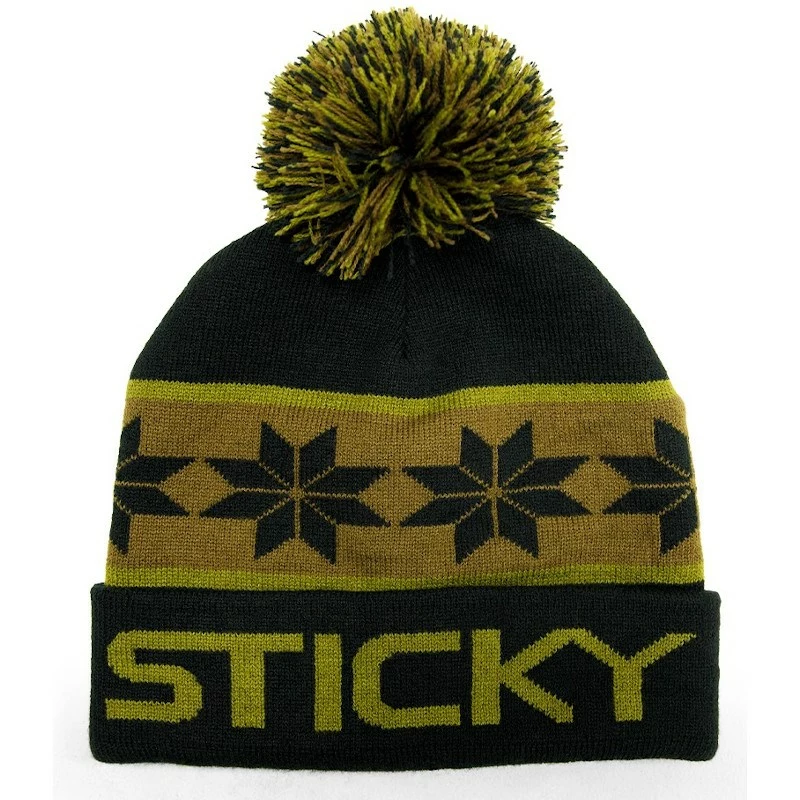 Sticky Baits Olive Bobble Beanie 1 Sticky Baits Olive Bobble Beanie