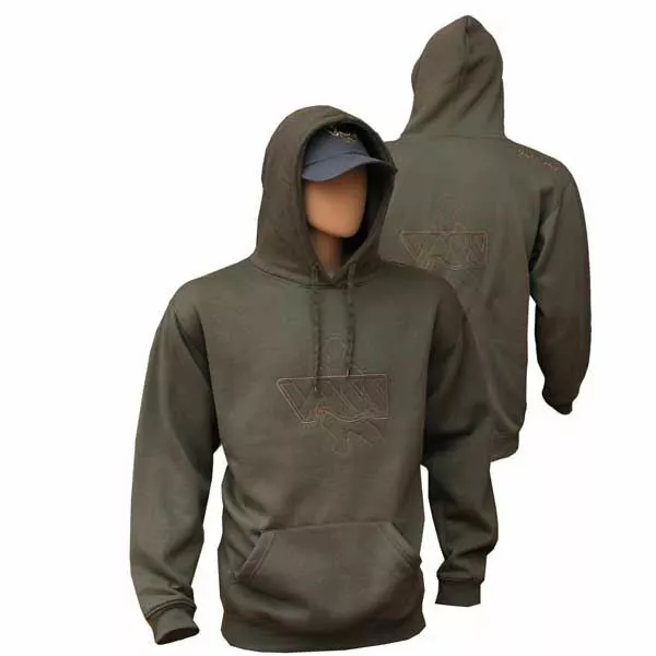 Vass Embroidered Khaki Hoodies 2 Vass Embroidered Khaki Hoodies - Image 2