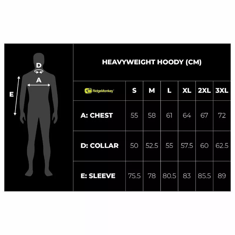 Ridge Monkey APEarel Heavyweight Hoody Green 10 Ridge Monkey APEarel Heavyweight Hoody Green - Image 10