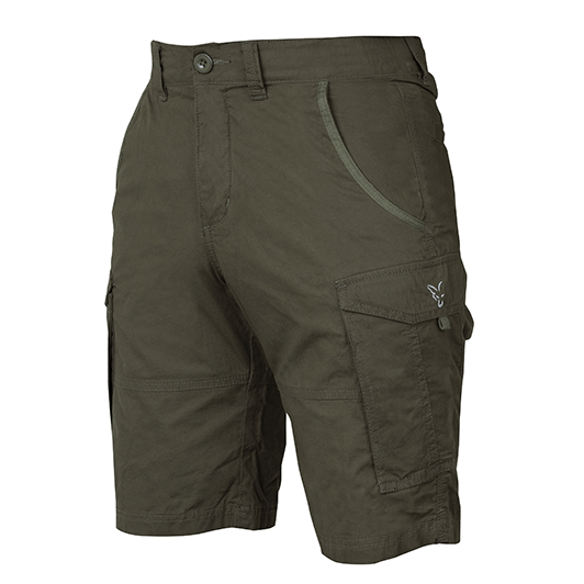 Fox Collection Green/Silver Combat Shorts 1 Fox Collection Green/Silver Combat Shorts